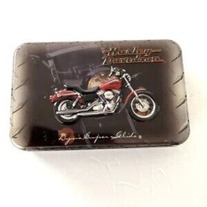 Vintage 1999 Harley Davidson Ltd. Ed. Historical Playing Cards 1903-1950 In Tin
